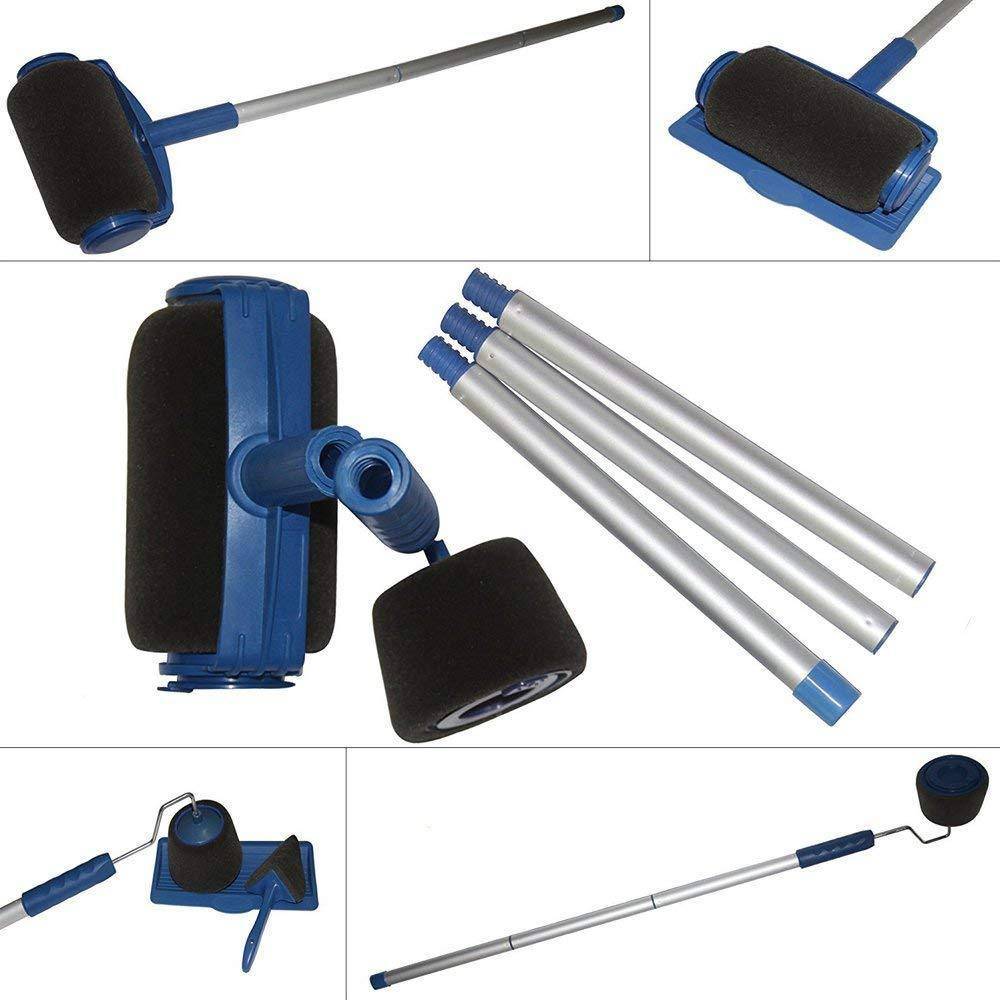 8Pcs Indoor Outdoor Paint and Stain Roller Brush
