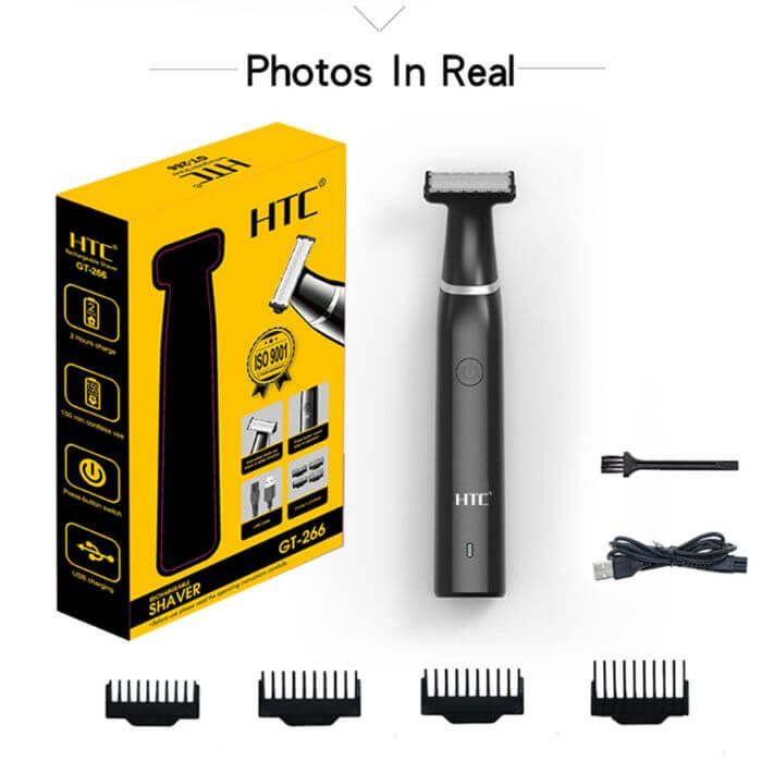 HTC Mens Electric Body Grooming Trimmer