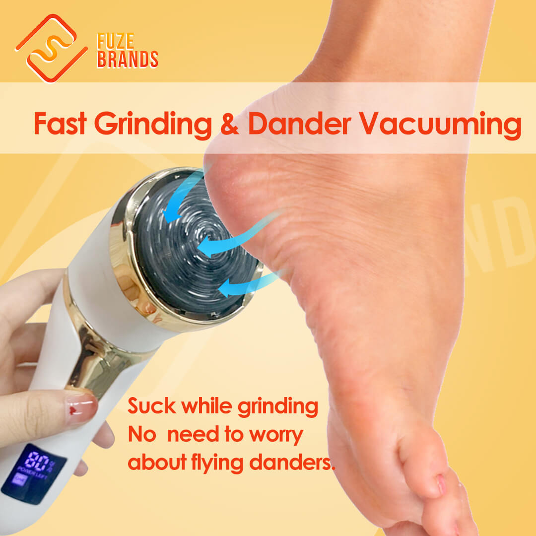 Electric Foot Filer with Vacuum