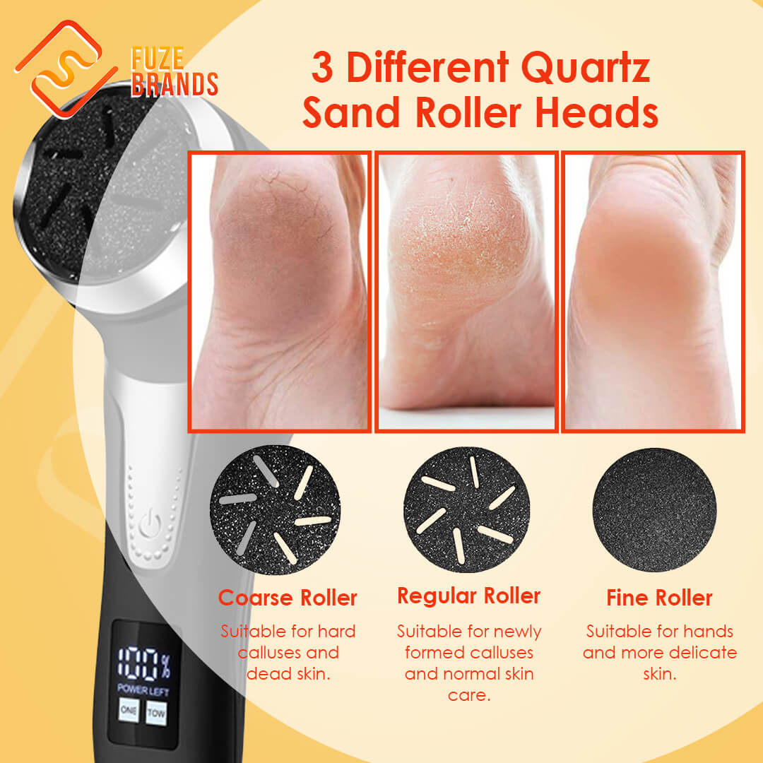 Electric Foot Filer with Vacuum