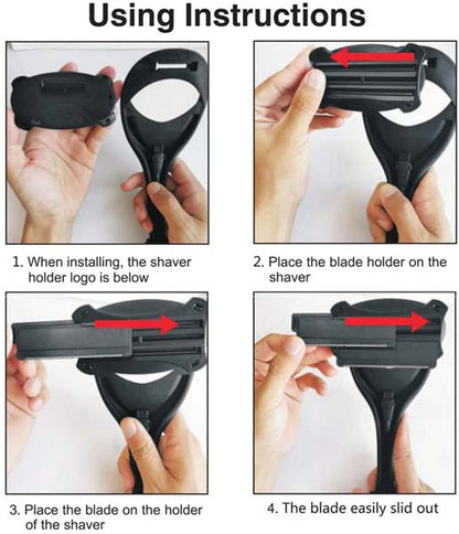 The Original Men’s Back & Body Shaver – Pain-Free Wet/Dry Grooming with Extra-Long Foldable Handle
