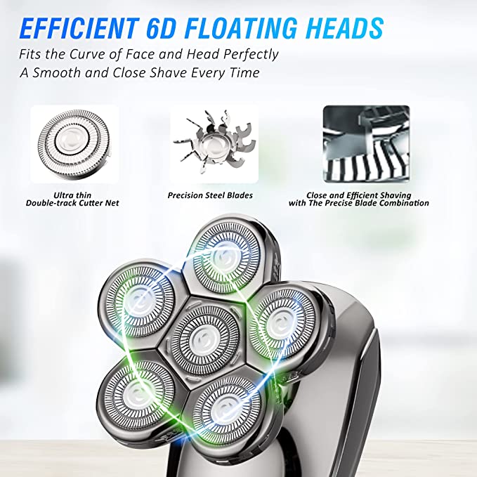 6D Powerful Grooming Kit for your Head and Face