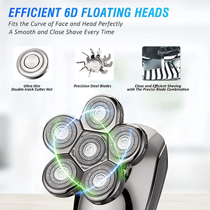 6D Powerful Grooming Kit for your Head and Face