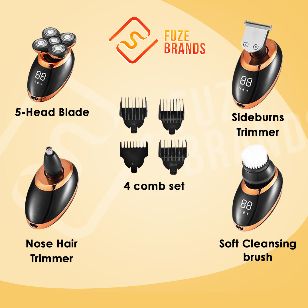 Mr. Slick™ Electric Shaver and Men’s Grooming Kit