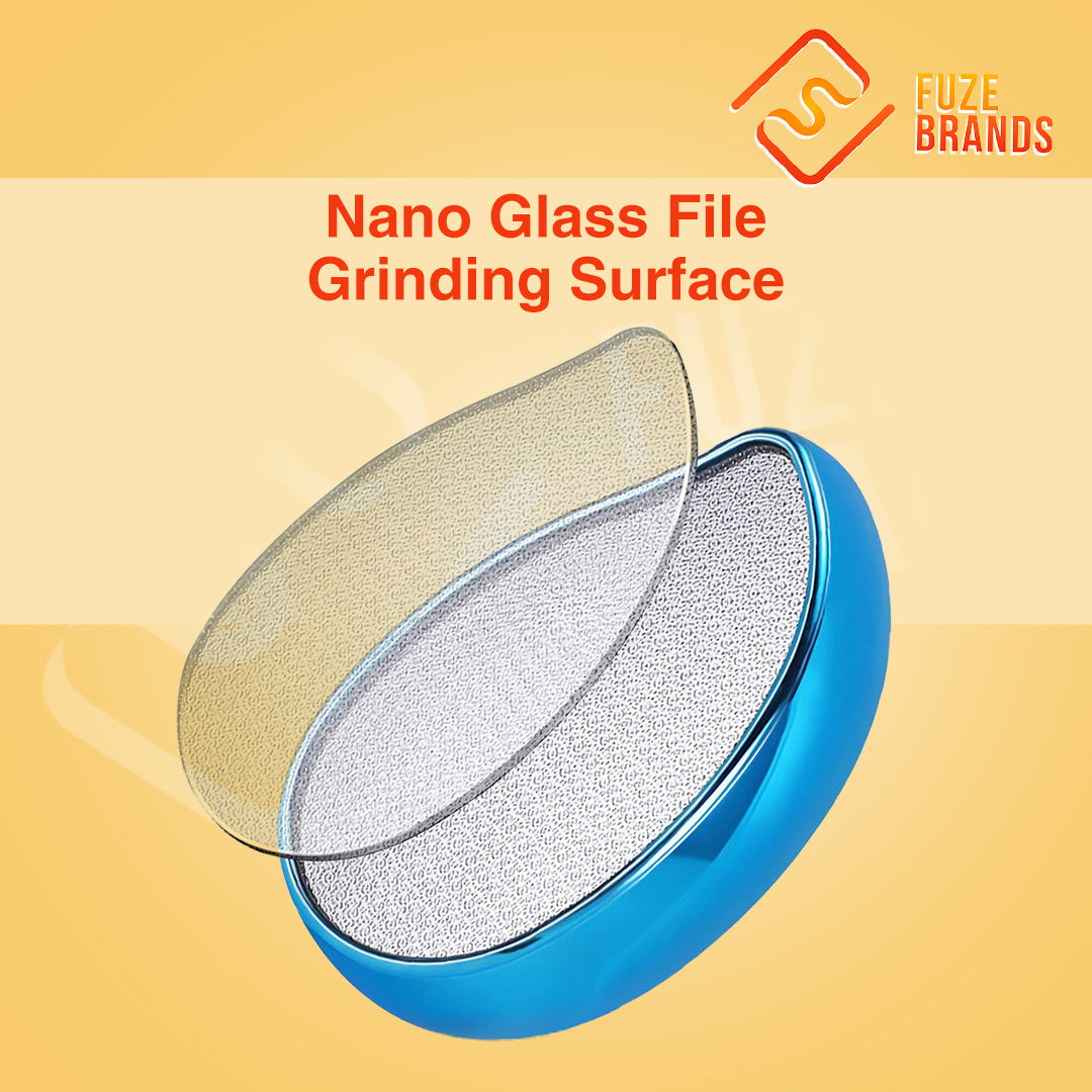 Plate File Nano Glass Foot Grinder Scrubber Nano Glass Foot File