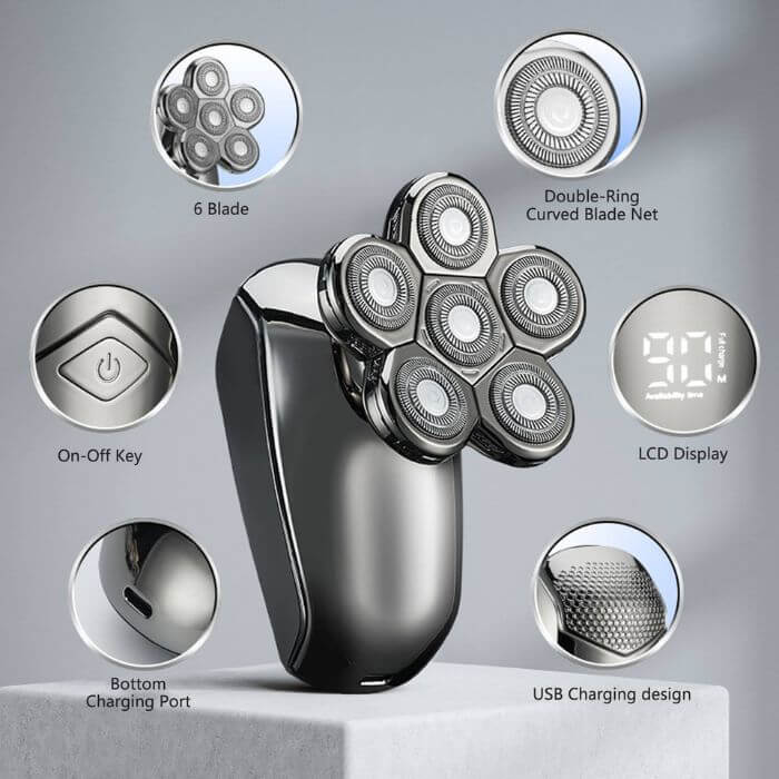 6D Powerful Grooming Kit for your Head and Face