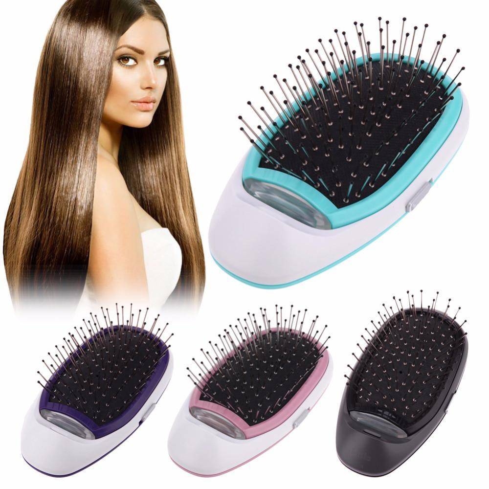 Portable Electric Ionic Magic Hairbrush