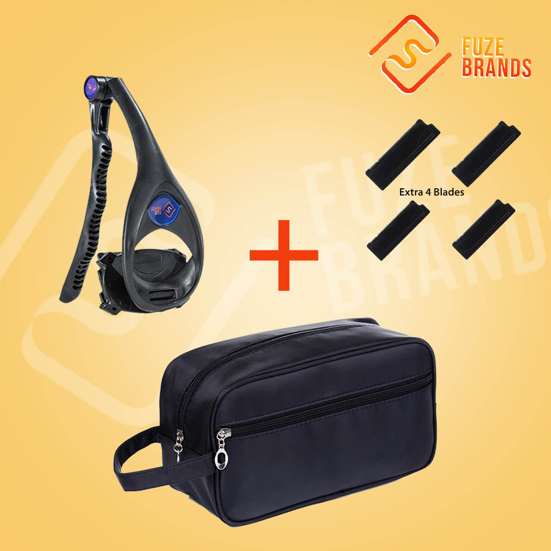 The Original Back And Body Shaver for Men (4 Extra Blades and Ballisti ...