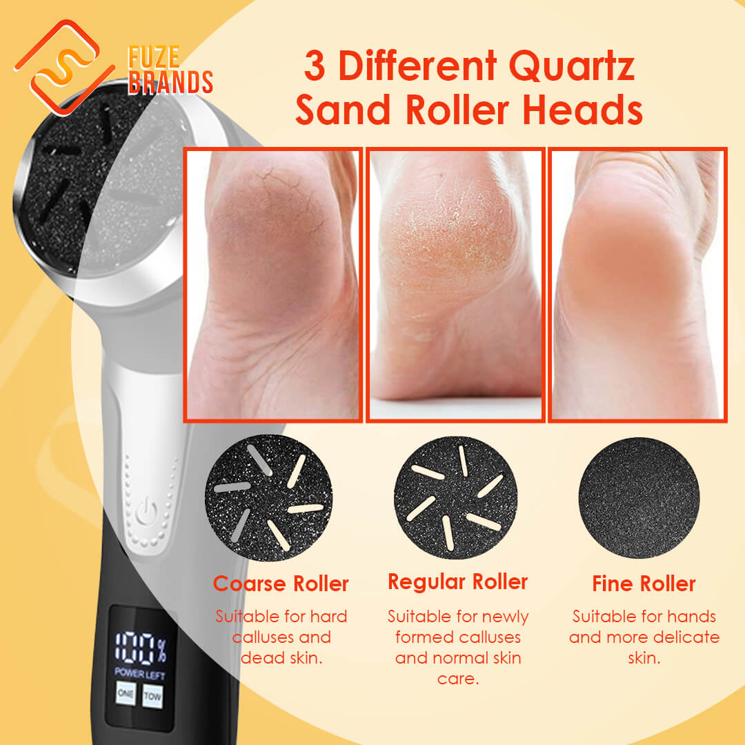 24 Pieces in Total, Callus Remover for Feet Set, Include 20 Replacement  Blades 2 Callus Shavers Wooden Handle and 2 Foot File Heads Foot Care Tool