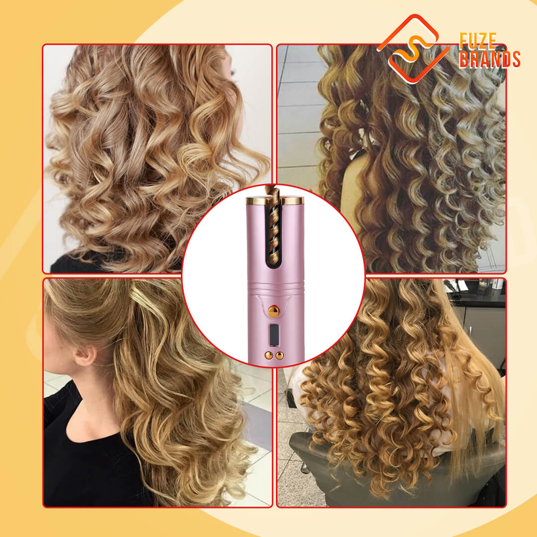 UnlockCurls™ - Cordless Automatic Hair Curler