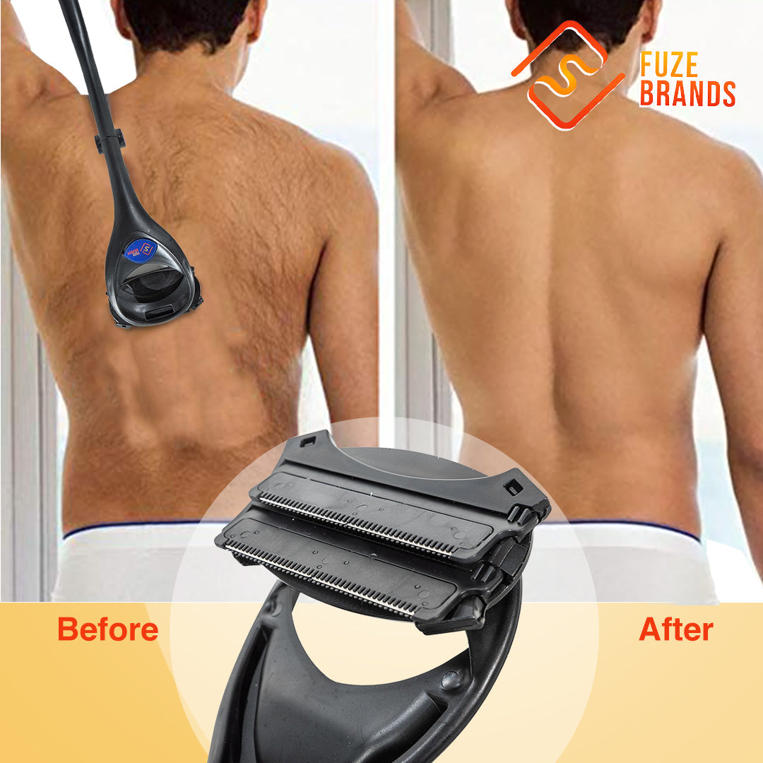 Ergonomic Back And Body Shaver for Men