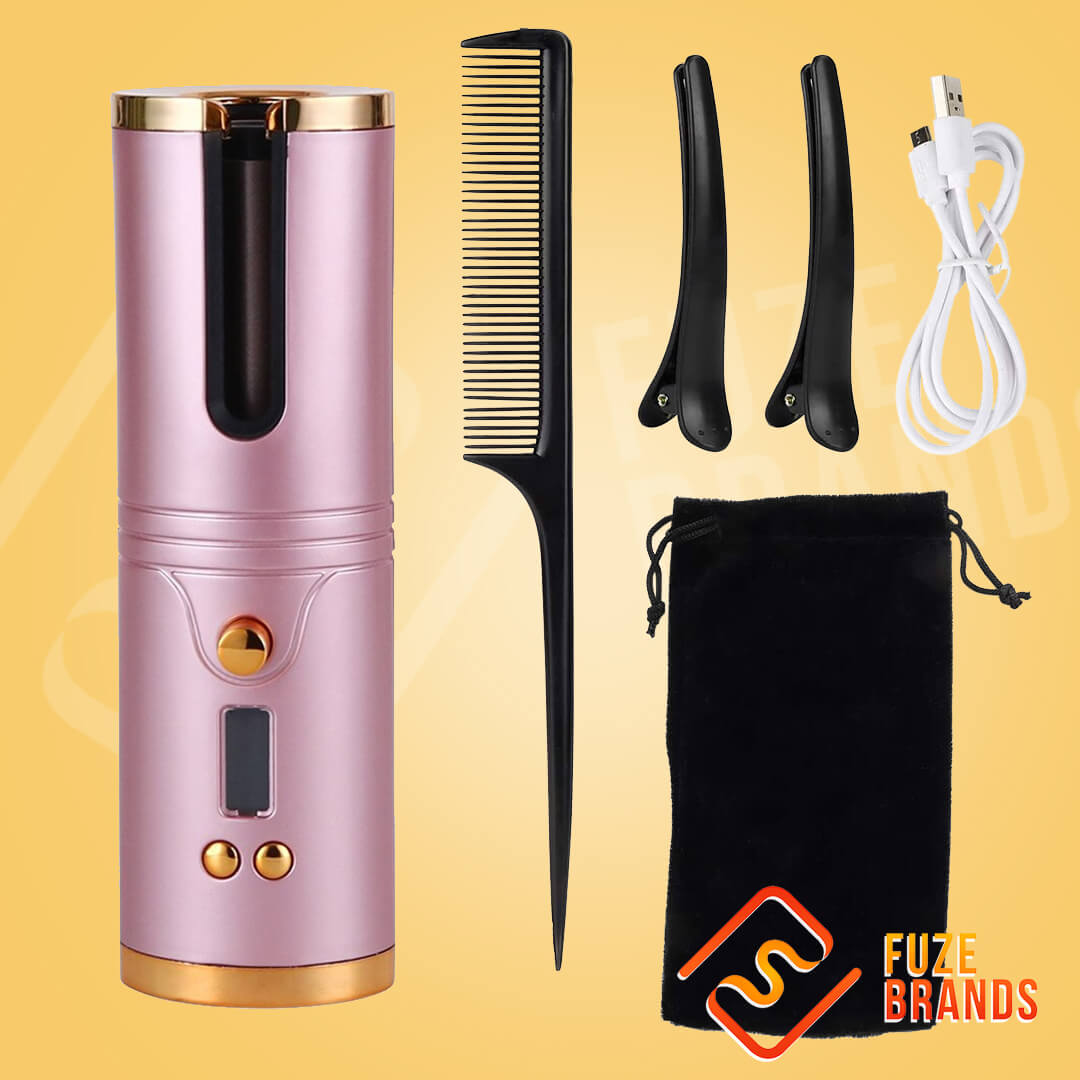 UnlockCurls™ - Cordless Automatic Hair Curler