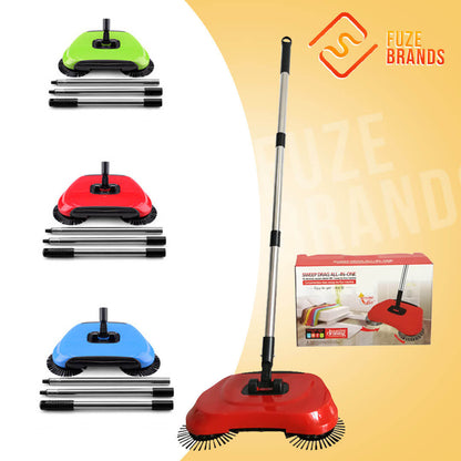 Broom Sweeper with 360° Rotation