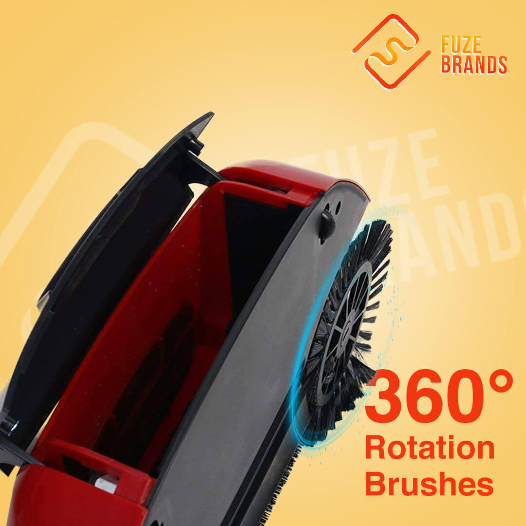 Broom Sweeper with 360° Rotation