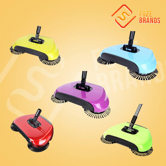 Broom Sweeper with 360° Rotation