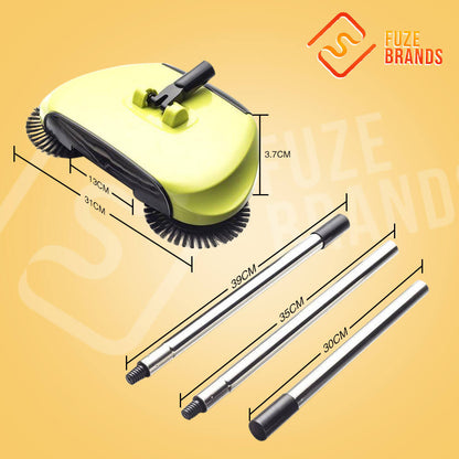 Broom Sweeper with 360° Rotation