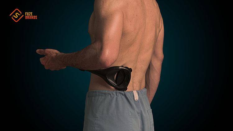 Ergonomic Back And Body Shaver for Men