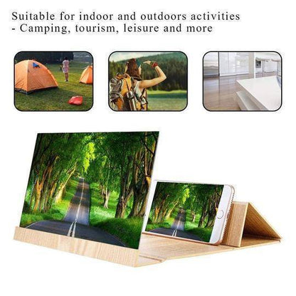 Foldable Smartphone Screen Magnifier
