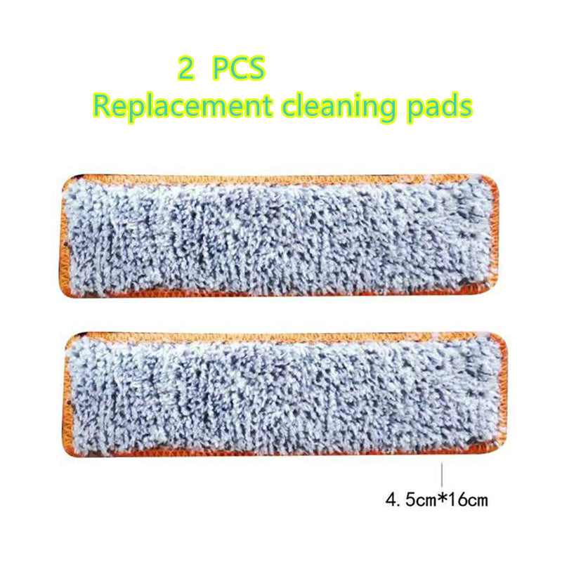 2Pcs 360° Broom Sweeper Underneath Cleaning Pads
