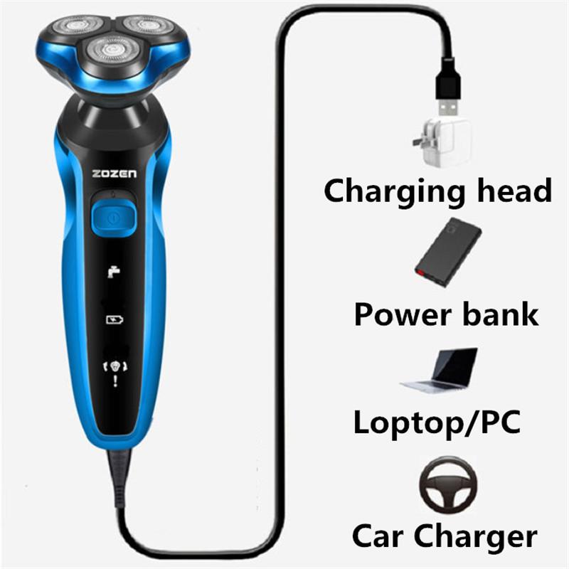 Fuze Brands ZOZEN Electric Facial 4 In 1 Water Proof Shaver